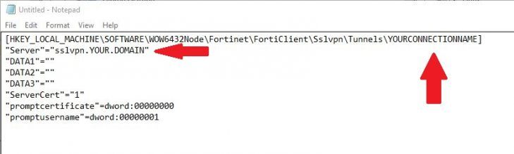 forticlient vpn only offline installer