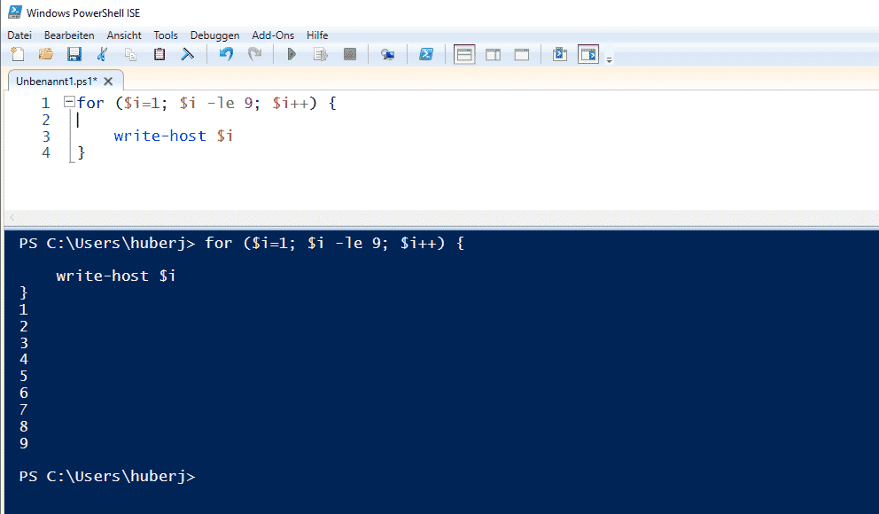 PowerShell Schleifen For Foreach While Do until Www itnator